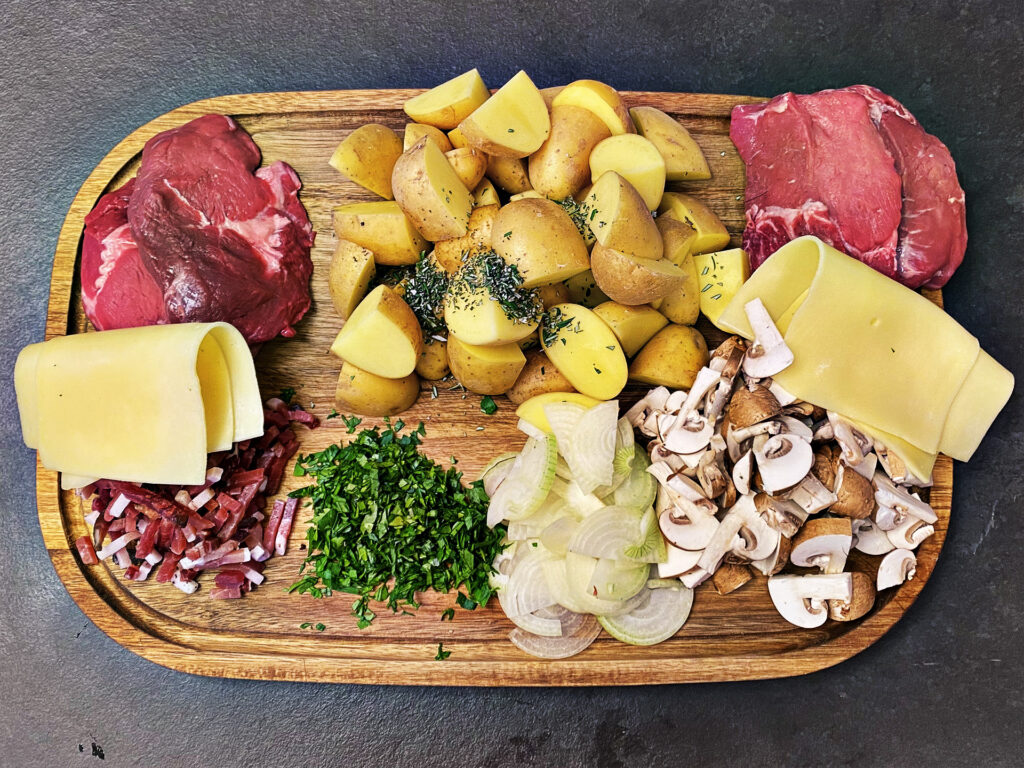 Wildschweinrücken