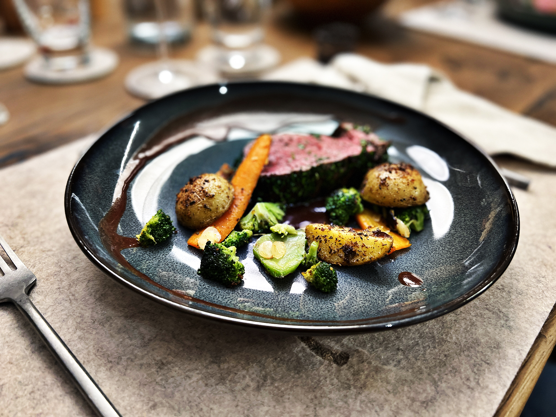 Rinderfilet im Kräutermantel