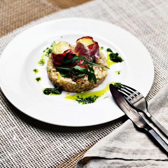 Schweinefilet überbacken